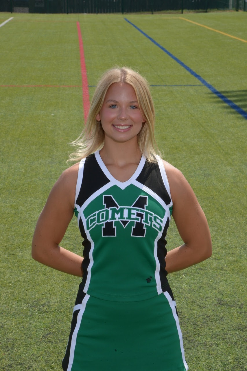 Isabella is a senior on the Mason Fall Cheer Team.